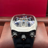 Jacob & Co Bugatti Style Skeleton Silver Blue Watch