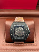 Richard Mille Style Skeleton Camo Rubber Watch