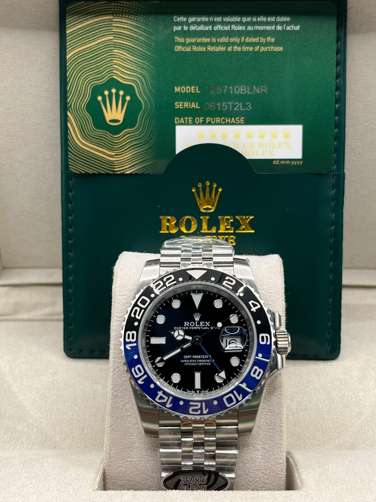 Clean The GMT Oyster Black & Blue (CLONE)