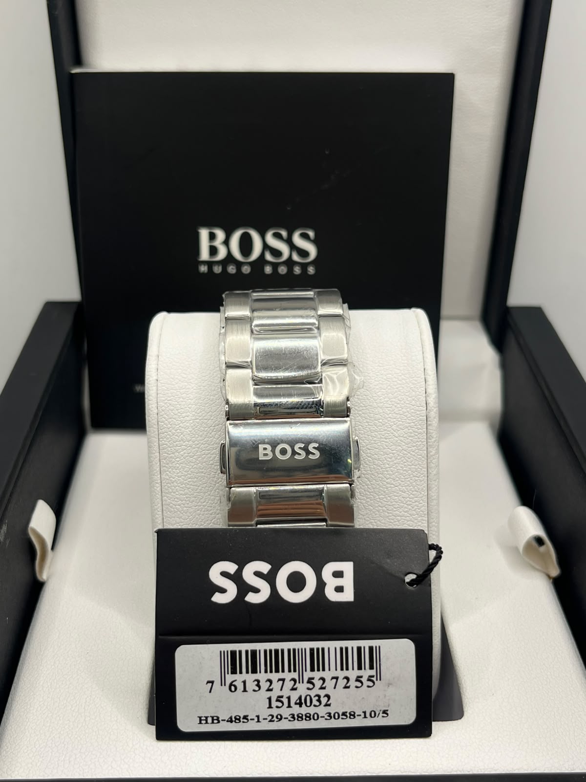 Hugo Boss Men's Black Dial Stainless Steel Watch (Copy)