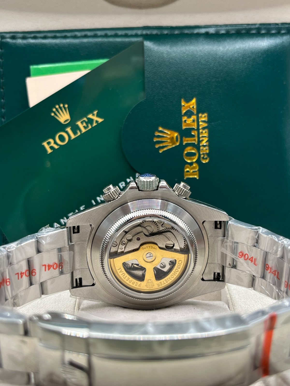 Rolex Cosmograph Daytona Black Dial Watch (MASTER COPY)