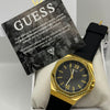 Guess Black Dial Black Silicone Strap Watch (Copy)