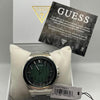 Guess Quartz Watch Green Dial Silver Stainless Steel Bracelet (Copy)