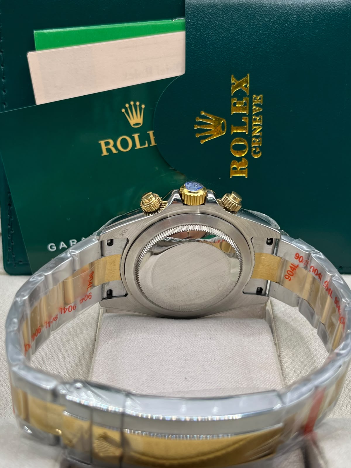 Rolex Cosmograph Daytona Green Dial Gold & Steel (MASTER COPY)