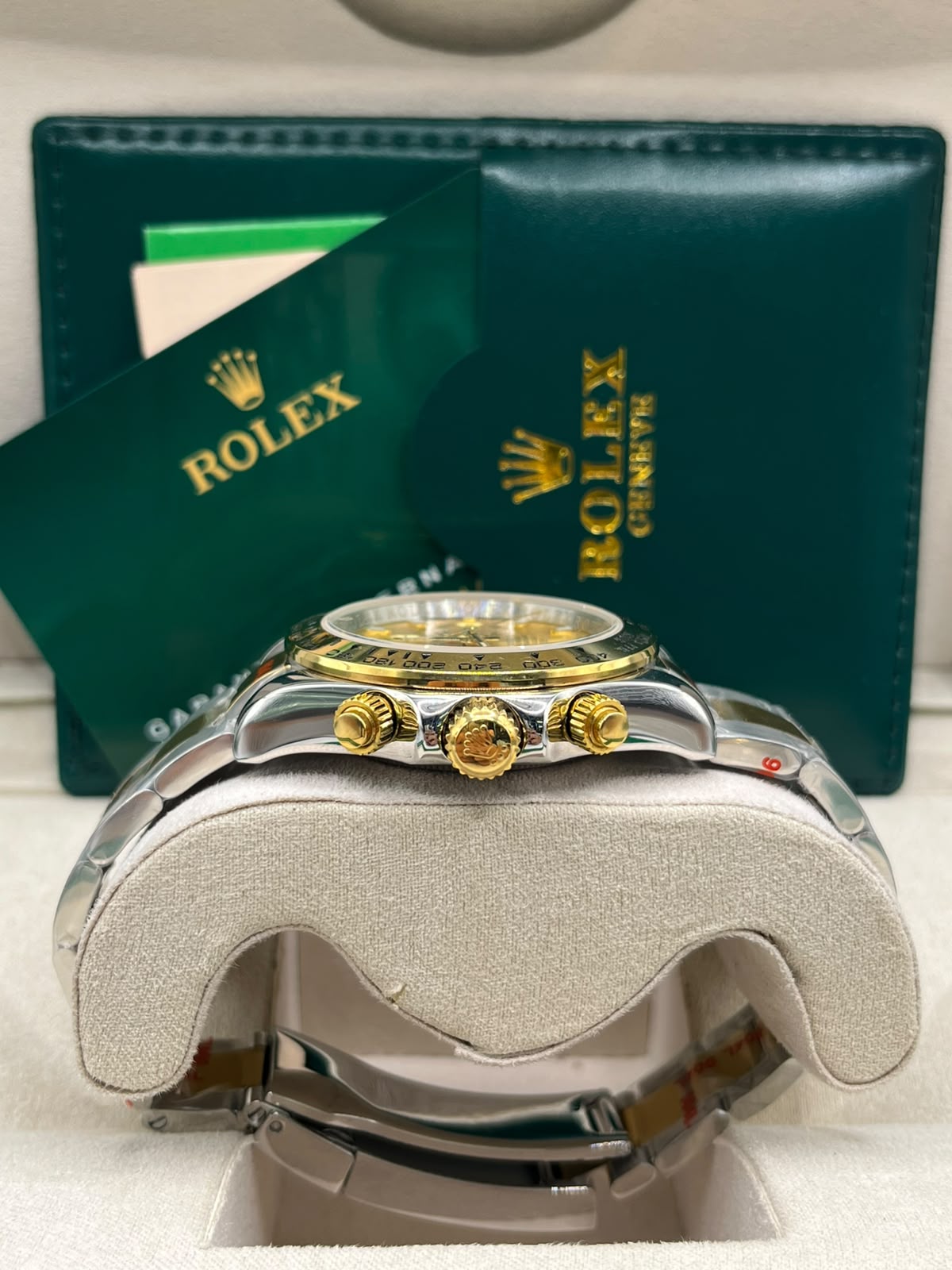 Rolex Cosmograph Daytona Gold Dial Watch (MASTER COPY)