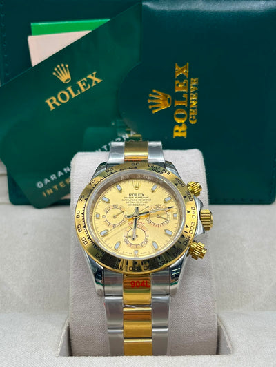 Rolex Cosmograph Daytona Gold Dial Watch (MASTER COPY)
