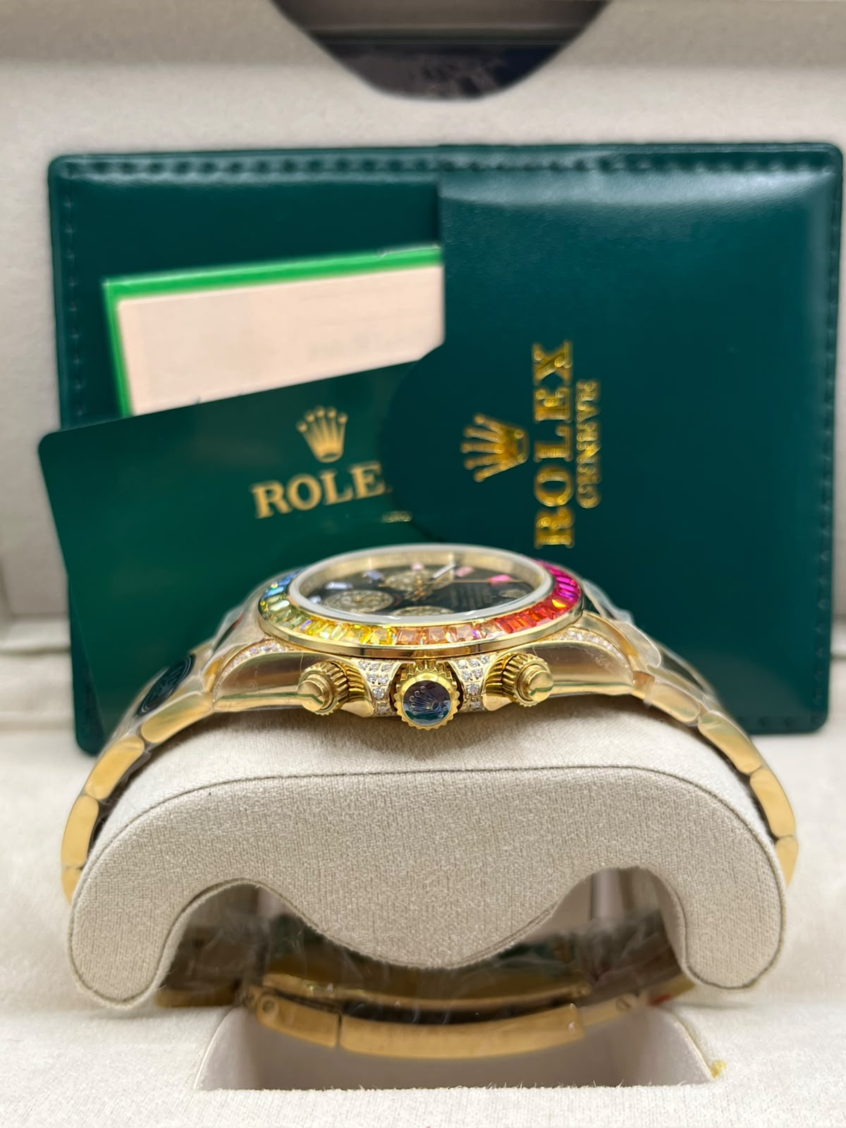 Rolex Datejust Rainbow Everose (Copy)