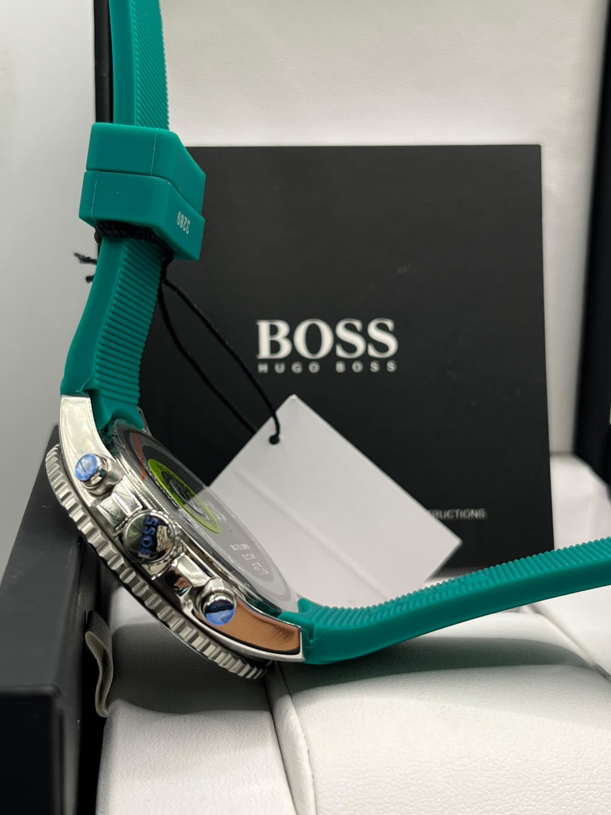 Coffret Montre Homme Hugo Boss Bracelet Vert (Copy)