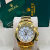 Rolex Cosmograph Daytona White Dial Yellow Gold (MASTER COPY)