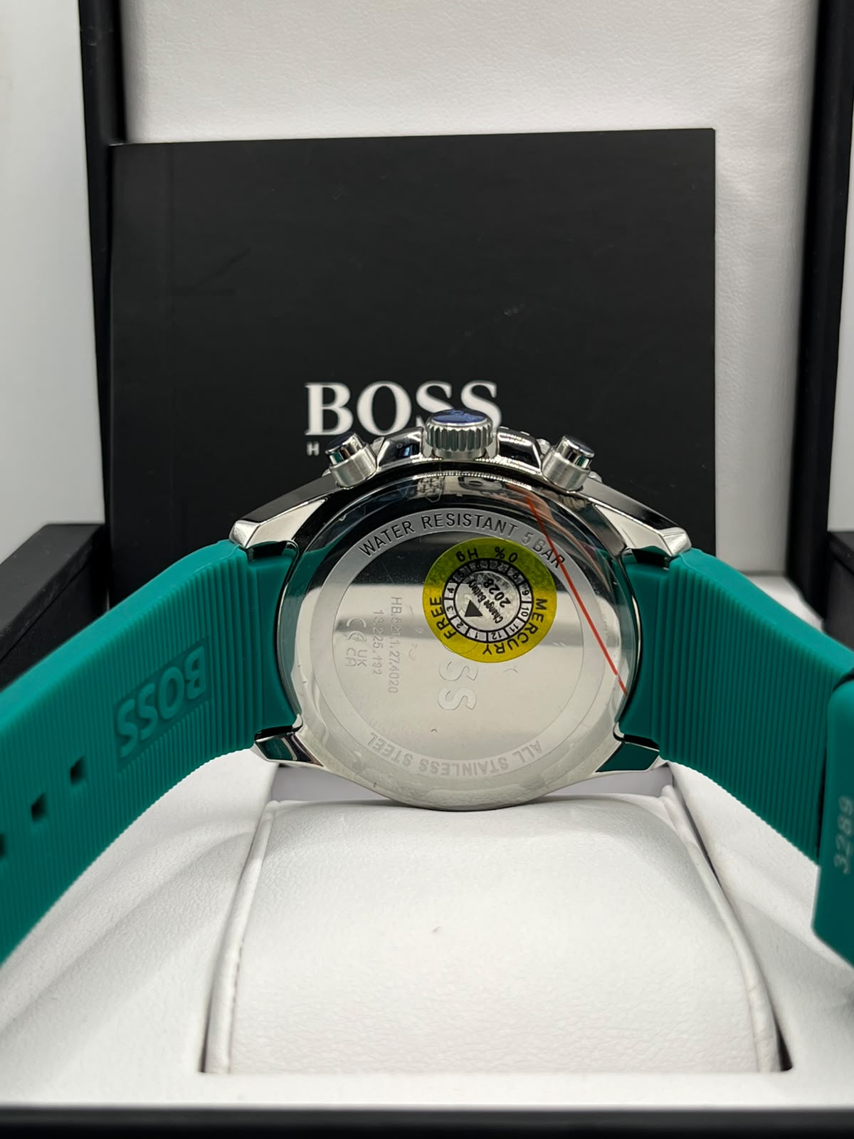 Coffret Montre Homme Hugo Boss Bracelet Vert (Copy)